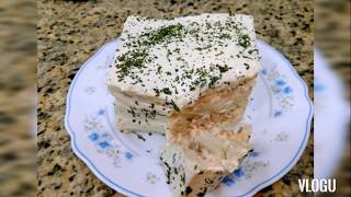 Easy Home Made Tuna Sandwich Cake