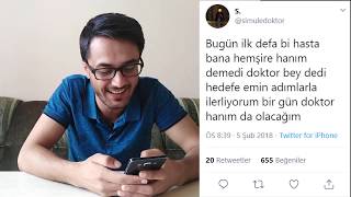 Tıp Öğrencisinin Komik Tıp Tweetlerine Tepkisi | En Komik Tweetler 2020