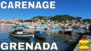 SCENIC WALK ALONG THE CARENAGE ST. GEORGE'S GRENADA | SCENIC MORNING WALK