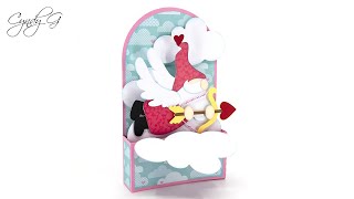 Cupid Gnome Box Card SVG Assembly Tutorial