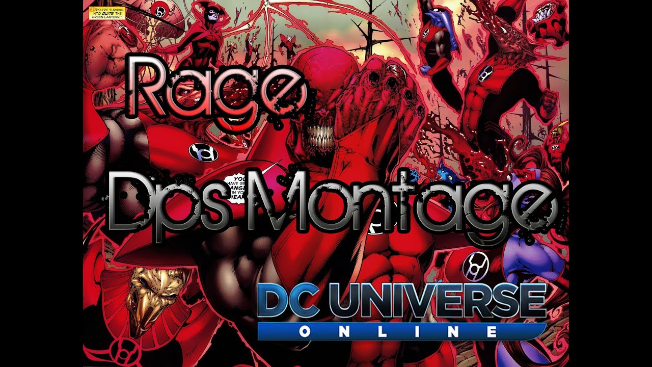 Dcuo Ps4 Rage Dps Montage Youtube