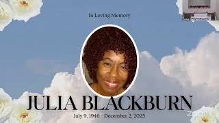 Funeral Services for Julia Blackburn