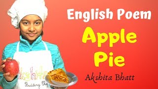 (Not so) Funny English poem *Apple Pie* English Poem recitation I Kids Lounge
