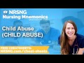 Child Abuse CHILD ABUSE Nursing Mnemonics, Nursing School Study Tips