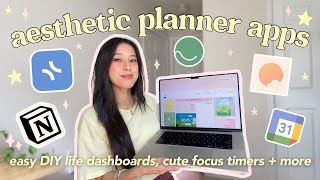 5 daily planning apps for visual thinkers 💭 (simple + aesthetic!)