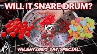 WILL IT SNARE DRUM? - Valentine's Day Special | MBDrums