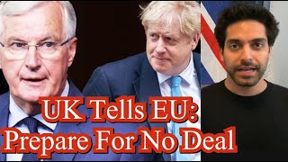 EU Panic As They Prepare For No Deal WTO Brexit