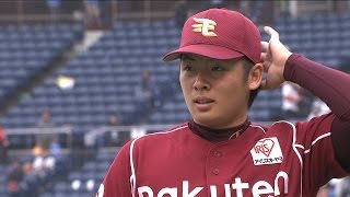 【プロ野球パ】2セーブ目の松井裕のヒーローインタビュー 2015/04/05 M-F