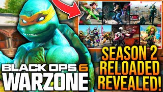 Black Ops 6: SEASON 2 RELOADED UPDATE Revealed! 6 NEW WEAPONS, TMNT UPDATE, \u0026 More! (WARZONE Update)