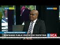 Discussion | Suspended public protector testifying