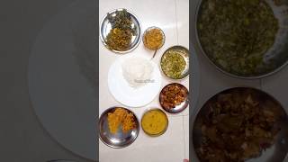 ଖାଣ୍ଟି ଓଡ଼ିଆ ଥାଳି 🍱#odia#lunch #odiathali#thali#shorts #shortsvideo #youtubeshorts #viral #vegthali