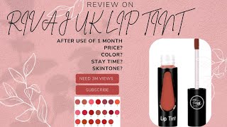 Is Rivaj UK Liptint Worth the Hype? | Honest Review \u0026 Swatches | Finding Your Perfect Shade