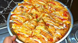 Belajar Buat Roti Pizza Yang Lembut | Pizza Pepperoni Ayam | Syukur Rezeki Anak2