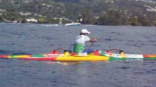 Steeve Teihotaata leading the 3rd stage of Super Aito 2009