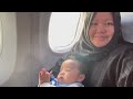 oman air b737 flight thiruvananthapuram to muscat oman🇴🇲 travel flight video