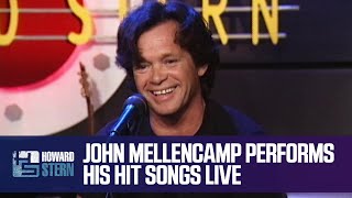 John Mellencamp Performs a Medley of His Hits Live on the Stern Show (2001)