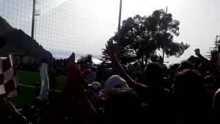 Palmese - Reggio Calabria 0-1 Tifo amaranto (03/04/2016)