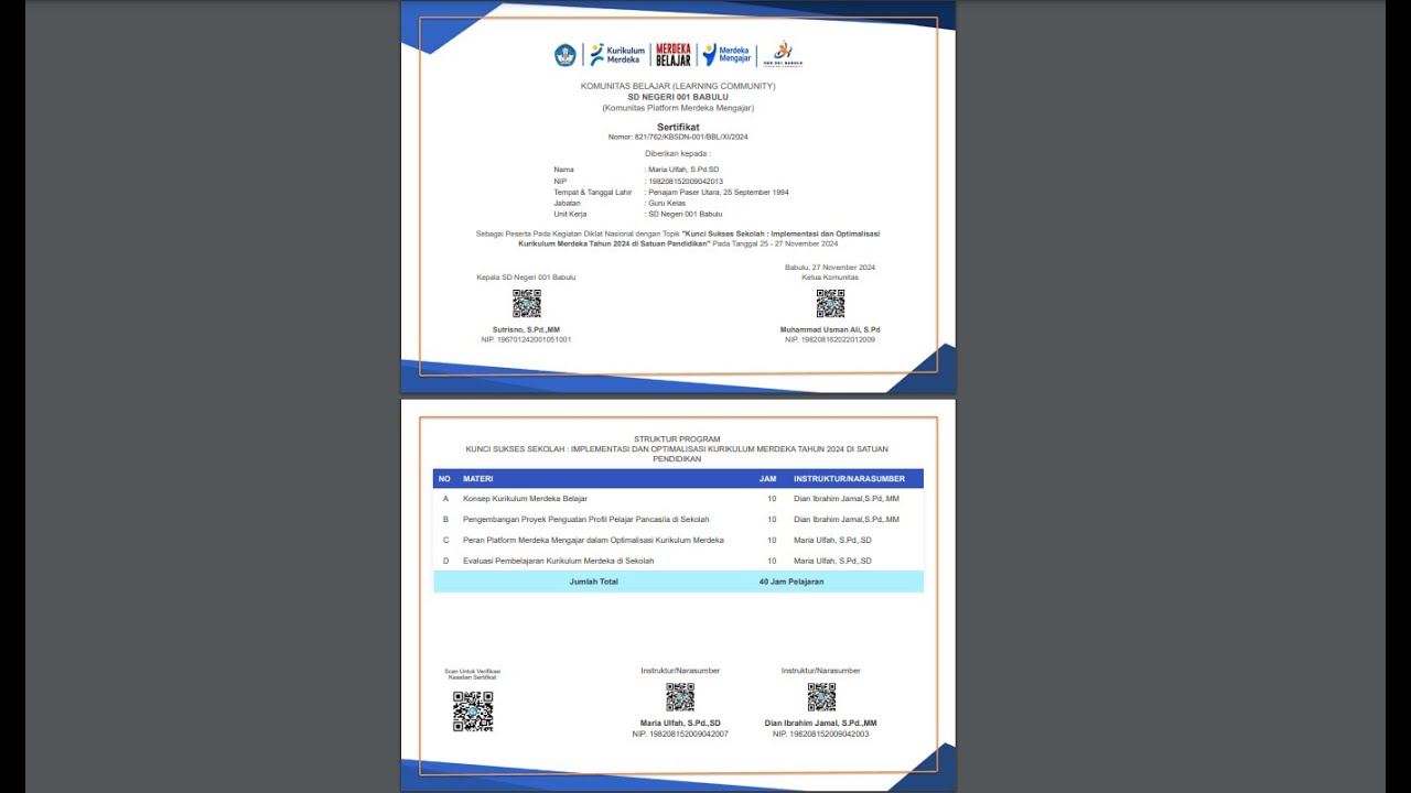 Web App Google Sheets Simple Sertifikat 2 Halaman Youtube