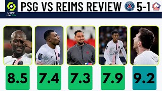 PSG VS LILLE REVIEW (Messi is back, Mbappe Golazo)