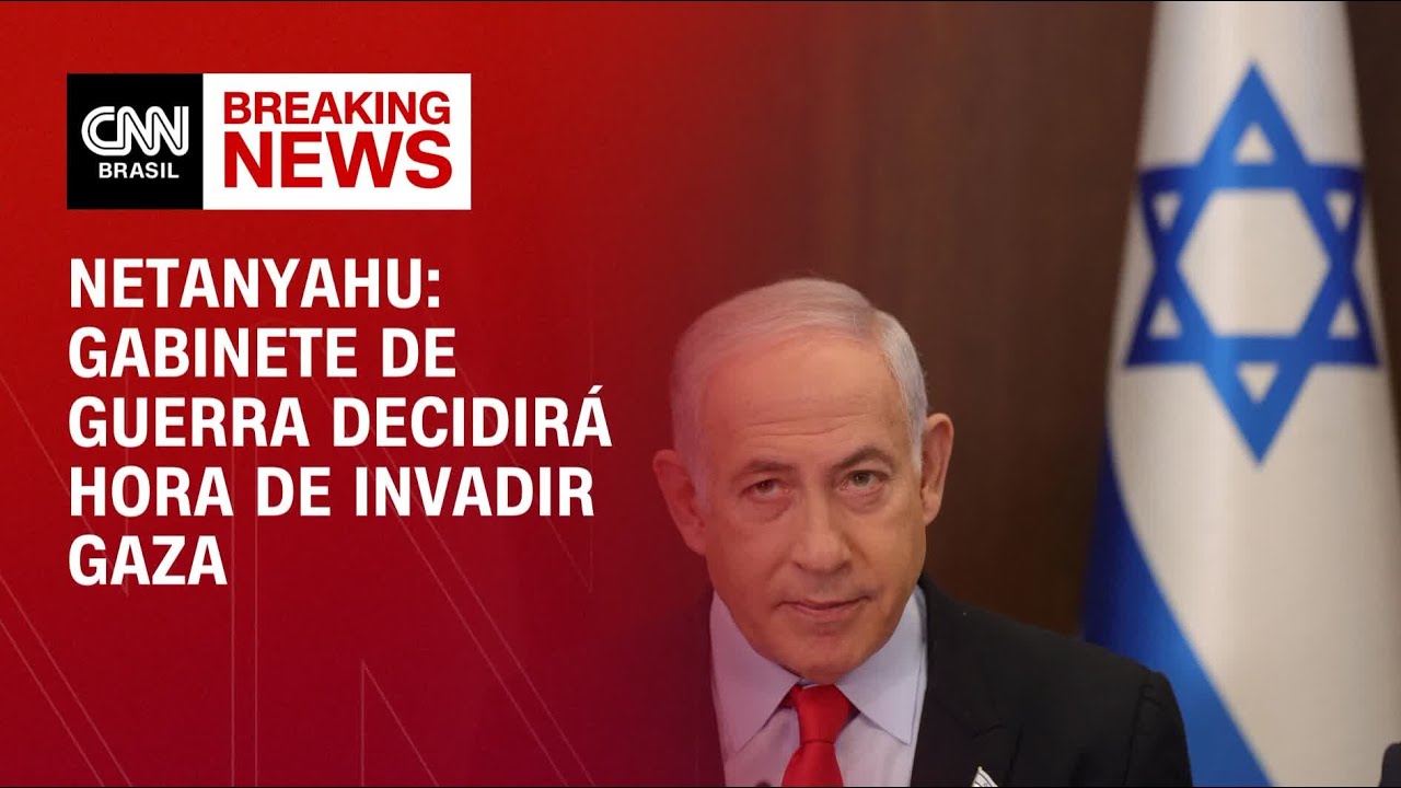 Netanyahu: Gabinete De Guerra Decidirá Hora De Invadir Gaza ...