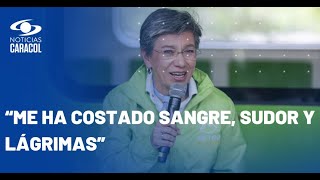 “No es el ego de un caudillito”: Claudia López defendió el metro de Bogotá y lanzó dardos a Petro