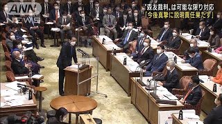 岸田総理「可能な限り対応した」“森友裁判”終結で(2021年12月16日)