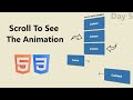 Animate On Scroll | Scroll Animation | JavaScript | Animate on Scroll using HTML CSS JS