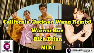 California ~Lyrics(Jackson Wang Remix)Warren Hue, Rich Brian & NIKI