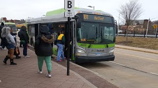 CTfastrak 2020 New Flyer XD40 #2033 on the 101