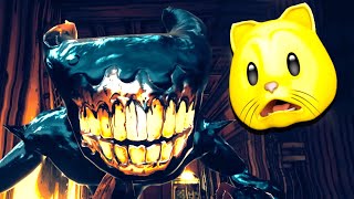 OMG THE INK DEMON IS SO SCARY in Bendy And The Dark Revival Chapter 2