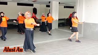 Alusi Au | Line Dance | Choreo: irwan setiawan | Demo : (IWS DANCE)