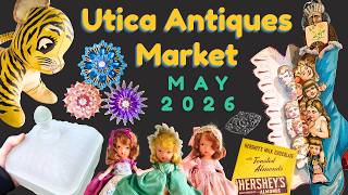 SHOCKED TO FIND THIS! Shopping at the Utica Antiques Market!
