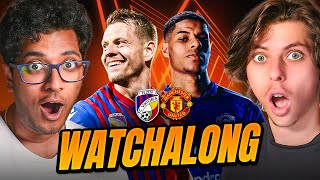 VIKTORIA PLZEN 1-2 MAN UNITED EUROPA LEAGUE 24/25 WATCHALONG