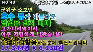 [43.군위군 소보면]이왕이면 뷰가 좋으면 더 좋겠죠~~임산물재배지로 활용하실분께 추천드립니다~~~~