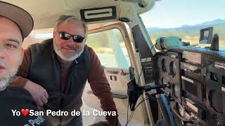 Favian Lameda pasea en avion en San Pedro de la Cueva gracias a un seguidor piloto de Tucson