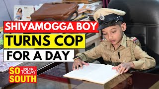 Shivamogga Police Help Boy Suffering From Heart Ailment Fulfill His Dream | SoSouth