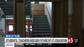 Students join discussion on the future of Vermont’s education system