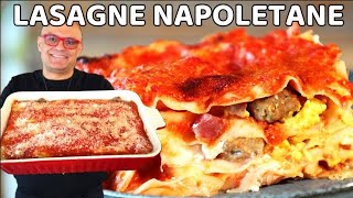 LASAGNE NAPOLETANE ricetta della lasagna alla Napoletana della Tradizione