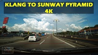 4K Driving in Malaysia - Klang to Sunway Pyramid | Proton Persona #drivinginmalaysia