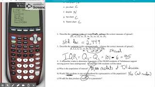 STA2023 Test 1 Review Video 1