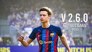 Efootball 2023 - Barcelona vs Liverpool New Update Version 2.6.0 | PC