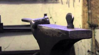 How to forge a Slitting Punch. Blacksmithing Tutorial.