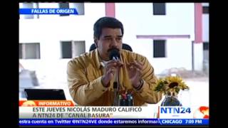Gobierno colombiano pide a Venezuela "revisar" decisión contra el canal internacional NTN24