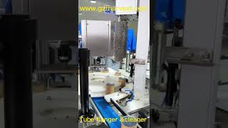 Paper Tube Flanger \u0026Cleaner Machine, Automatic Paper Can /Metal Cans Flanging Cleaning Machine(2023)