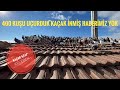 400 TANE KUŞUN UÇTUĞU ÇATIDA KAÇAK İNMİŞ HABERİMİZ YOK YAKALADIKMI ?