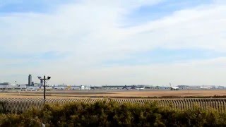 成田空港さくらの山公園よりタイムラプスで