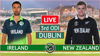 Ireland vs New Zealand 3rd ODI Live | IRE vs NZ 3rd ODI Live Scores & Commentary