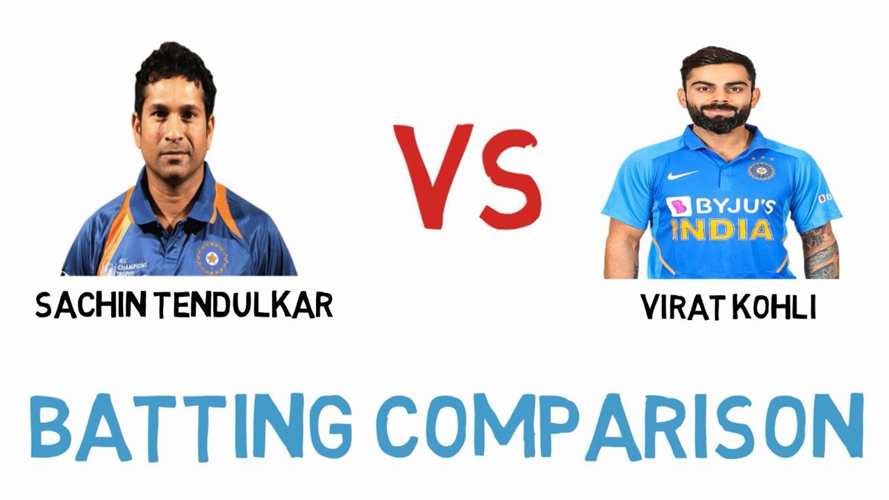 Sachin Tendulkar VS Virat Kohli Batting Comparison 2020 (ODI, Test And ...