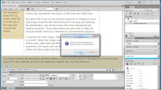 How to validate your code in Dreamweaver CC