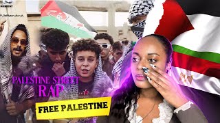 Rap Street Palestine (Ard Kan3an, ana Palestine ) Réaction 🇪🇬🇵🇸🇬🇧🖤 @Rapshar3